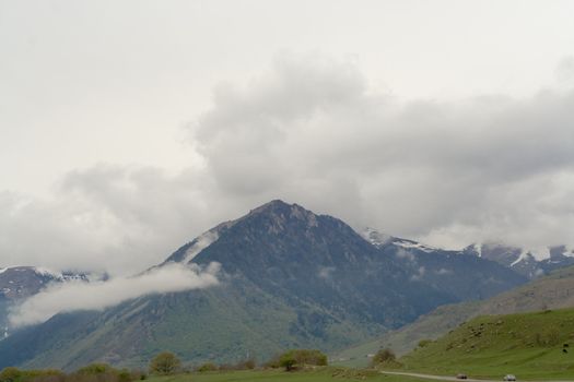 Magnificent mountain panorama
