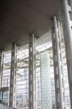 It is a detail of Hong Kong modern building