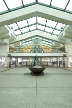 it is a indoor area of ferry habour,but many young use it for dance in hong kong