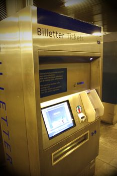 The new tickting system in the public transport in Oslo, Norway, is several years delayed and the costs have skyrocketed. This machine is still not operative as of october 2008.