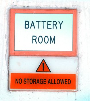 stock pictures of plaques with warnings and prohibitions
