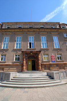 Social Insurance Agency, Wroclaw, street Pereca. Old building.