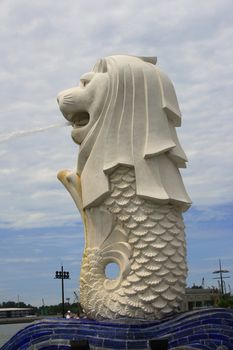 Melion, a symbolic statue or sculpture in Singapore.