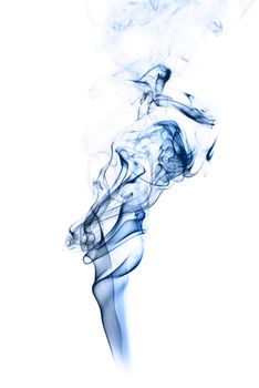 Unpredictability of bends of a streaming smoke