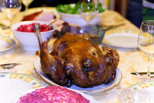 Roast goose a great new year meal