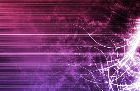 Business Abstract Technology as a Background Art