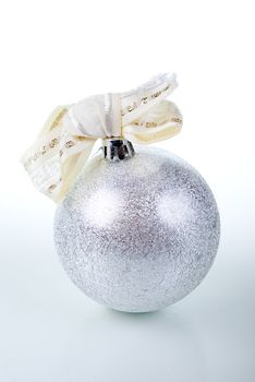 christmas tree decoration on white background