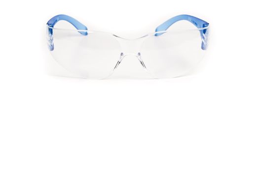 Safety clothing for person protect in a white background