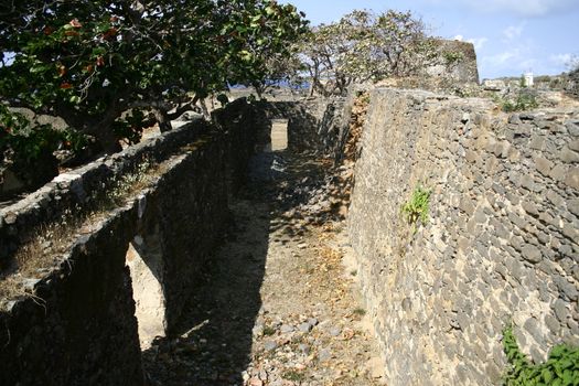 A war fort in Fernando de Noronha - Brazil