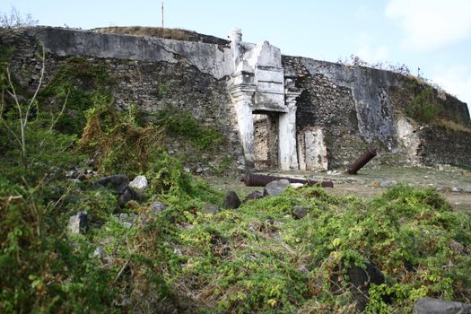 A war fort in Fernando de Noronha - Brazil