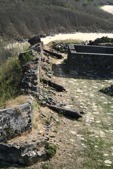A war fort in Fernando de Noronha - Brazil