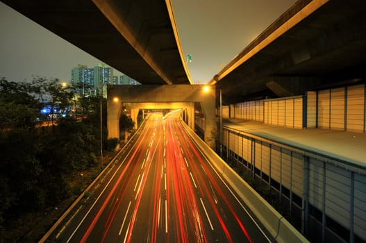 highway at night
