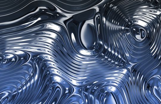 Liquid Metal Wild Clean Ripple Texture Background