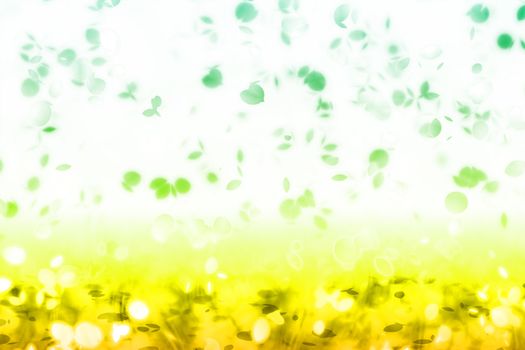 A Soft Falling Leaves Abstract Background Art