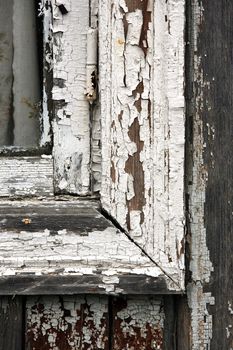 Very old window from the historical village