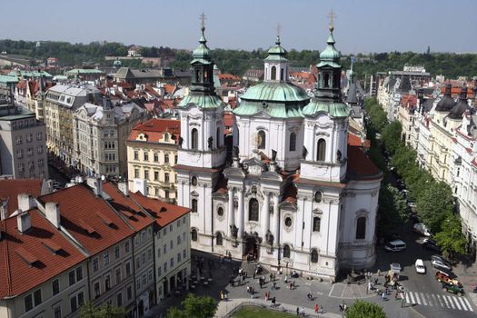 Beautiful view of Prague