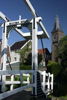 The Town of Marken is located near Amsterdam in the Netherlands