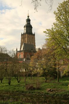 Zutphen –medieval fortified picturesque town in Netherlands. 