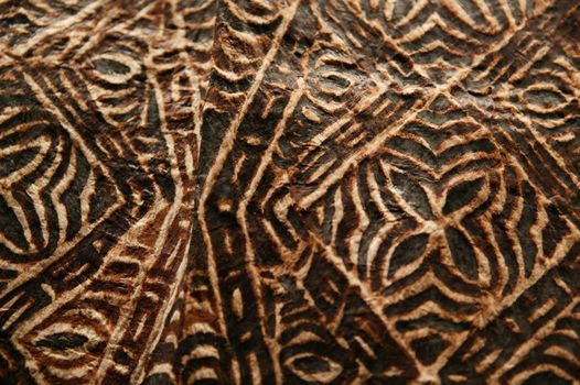 Tattoo from one of the Polynesian cultures