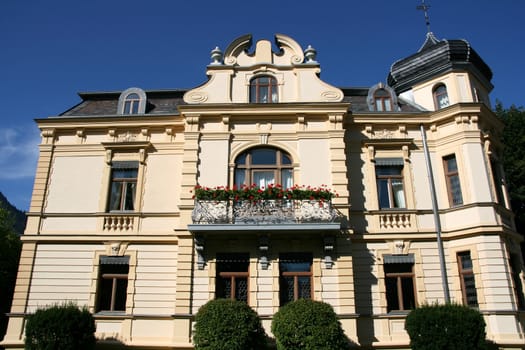 Old beautiful villa in Bad Reichenhall, Bavaria, Germany