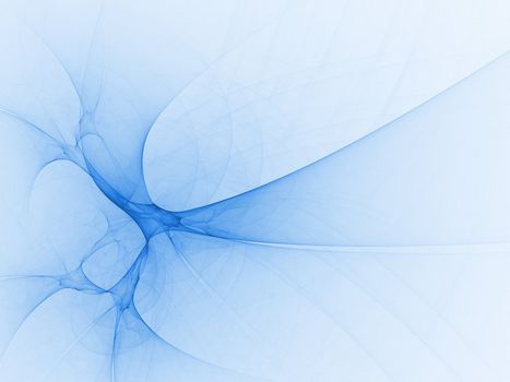 Abstract fractal background. Computer generated graphics. Smooth texture.