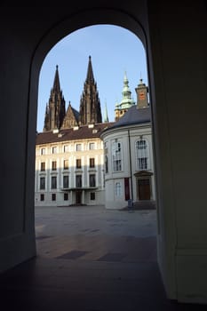 Archway at Prague Castle 