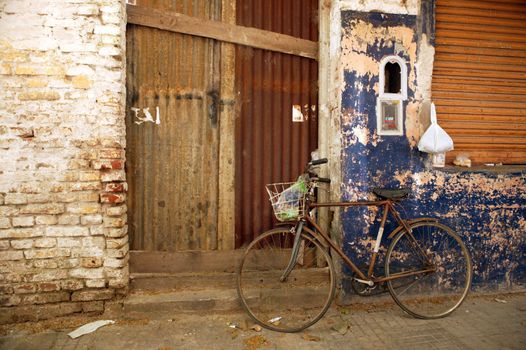 Entrance in neighborhood in Buenos Aires, Argentina