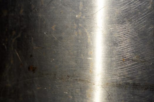 a close up picture of metal pipe