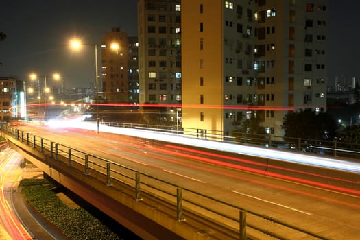highway at night