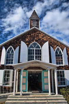 Churcht in Saint Maarten Island, Dutch Antilles
