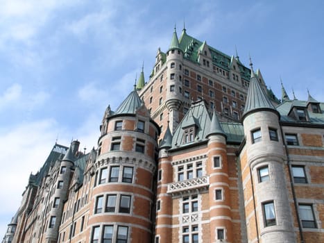 chateau frontenac, quebec, canada