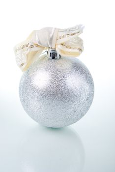 christmas tree decoration on white background