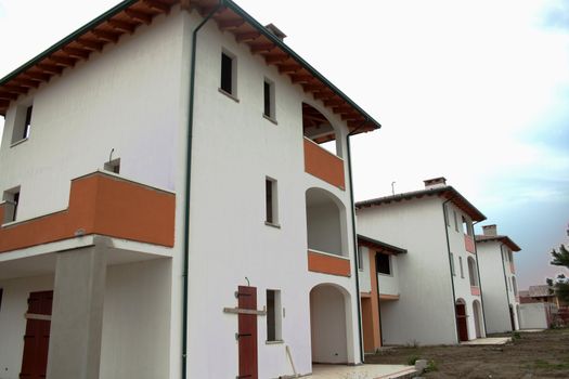 new residential construction site in Comacchio