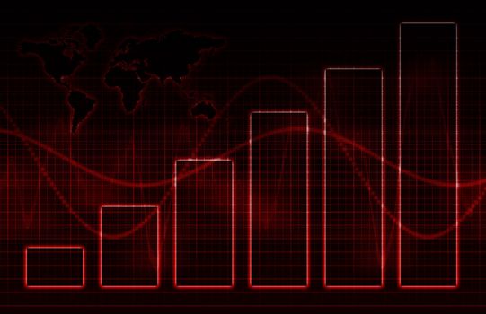 A Global Business Abstract Background Art Texture