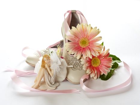 
 Favor for the first communion on white background