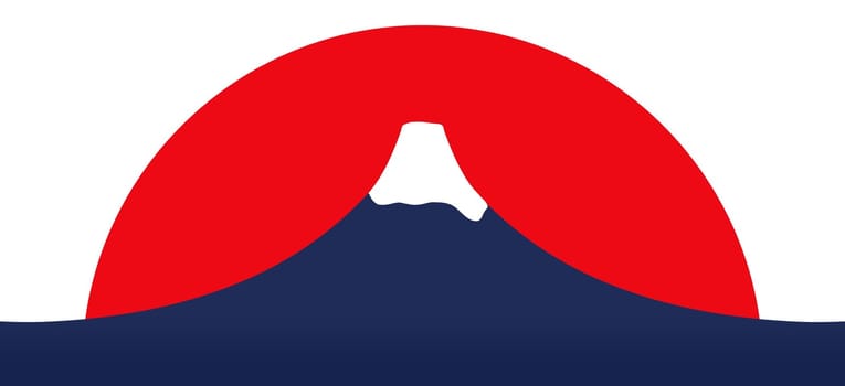 Illustration of Mount Fuji