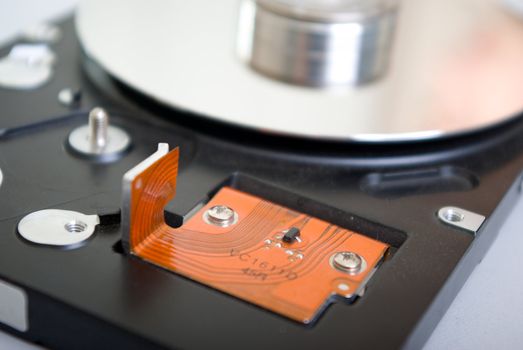 electrical components on a computer 