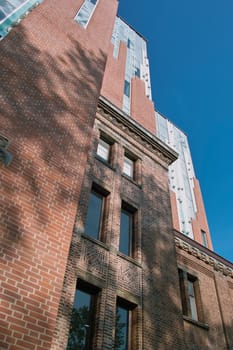 The city theatre in Haarlem is a national monument. Recently it was completely renovated and a modern extension was added resulting in an interesting mix of old and new architecture