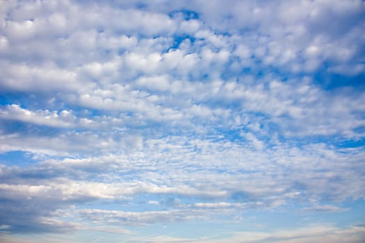 sky with clouds, background