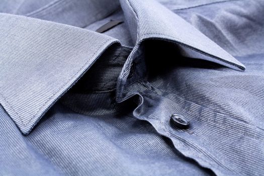 Details of gray male shirt