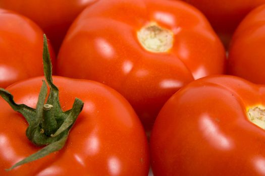 Texture from red a tomato