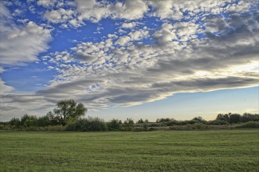 A beautiful cloudy sky.