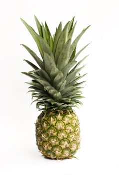 Isolated ananas - pineapple - on white background with clipping path
