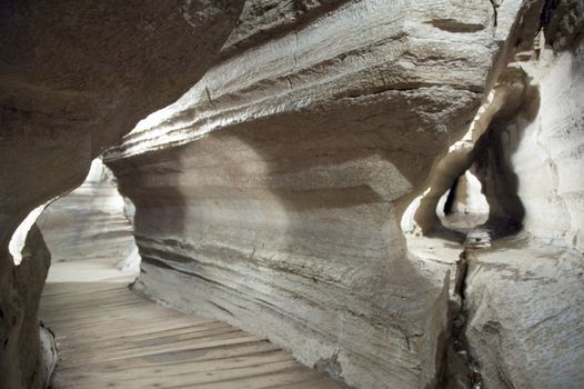 Bonnechere caves located in Eganville Ontario Canada