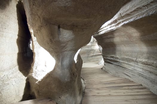 Bonnechere caves located in Eganville Ontario Canada