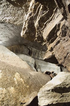 Bonnechere caves located in Eganville Ontario Canada