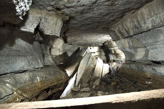 Bonnechere caves located in Eganville Ontario Canada