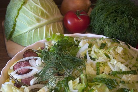 fresh vegetables baked in the oven