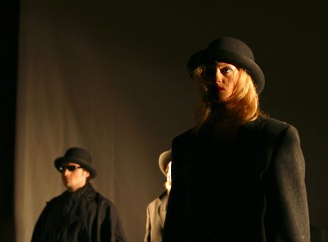 Stage from performance "Dream in summer night". Russian actors