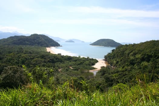 Coast of Sao Paulo, Brazil